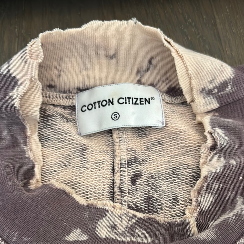 Cotton Citizen Tie-Dye Sweatshirt Sz S - Picture 2 of 11